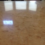 marble polishing after